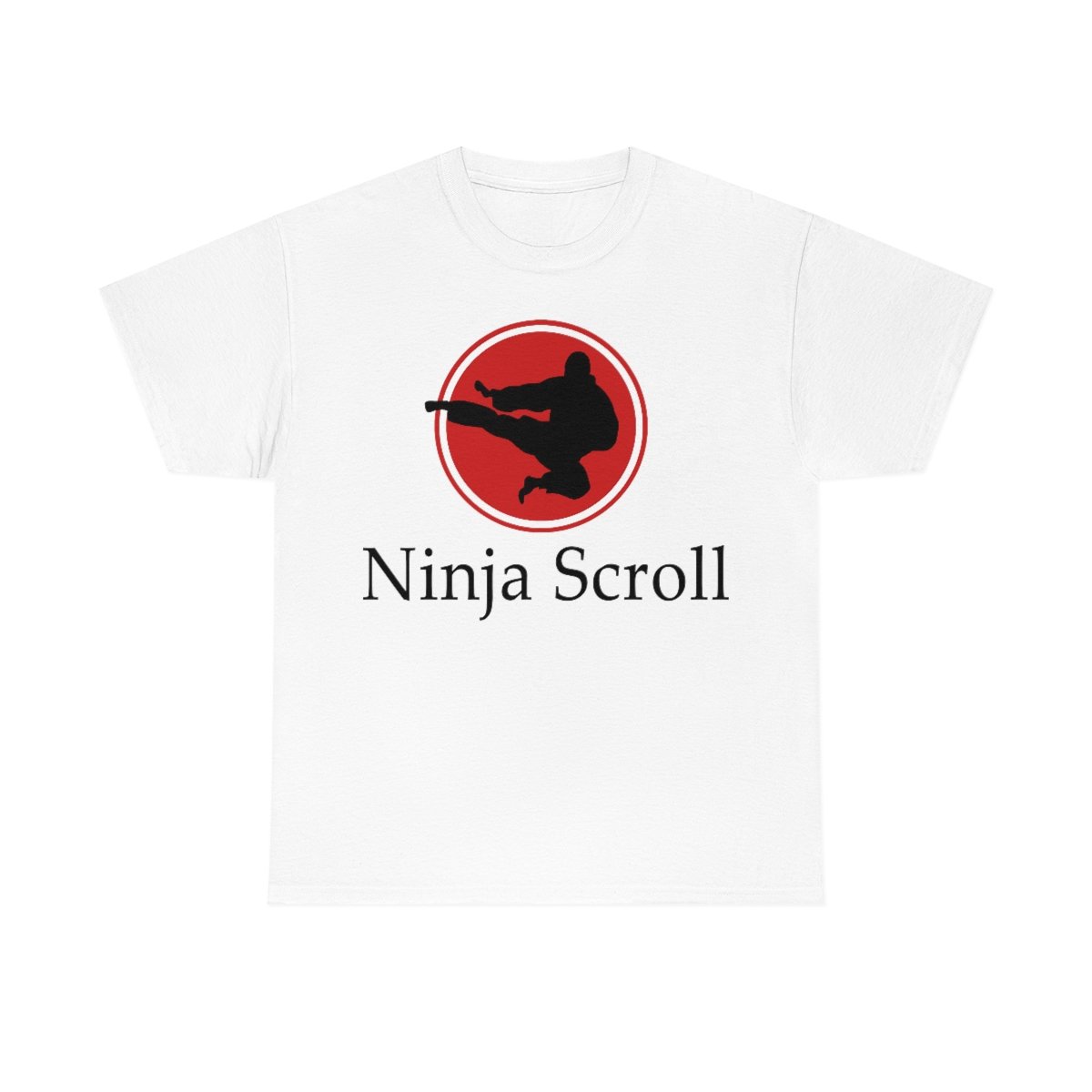 Ninja Scroll Flying Kick Short Sleeve Tshirt (5000)