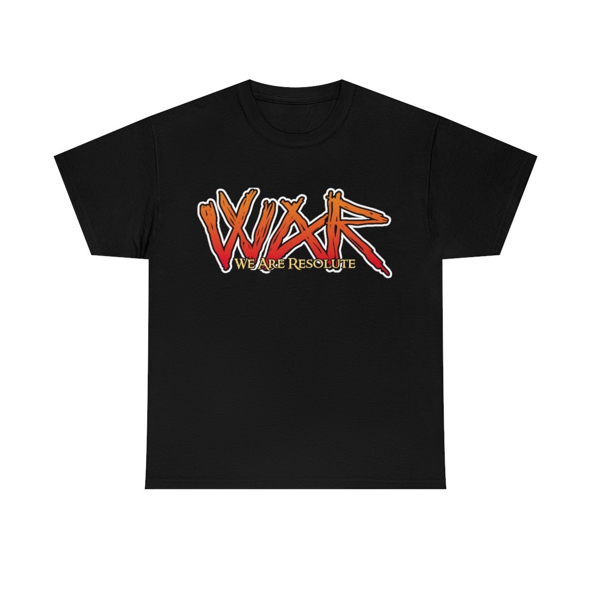 We Are Resolute WAR Logo Short Sleeve Tshirt (5000)
