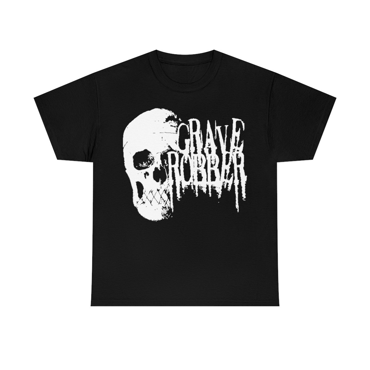 Grave Robber Skull and Logo Short Sleeve Tshirt (5000)