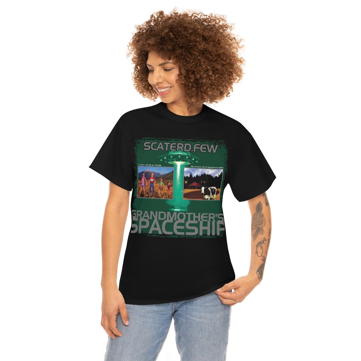 Scaterd Few – Grandmother’s Spaceship (Light) Short Sleeve Tshirt (5000)
