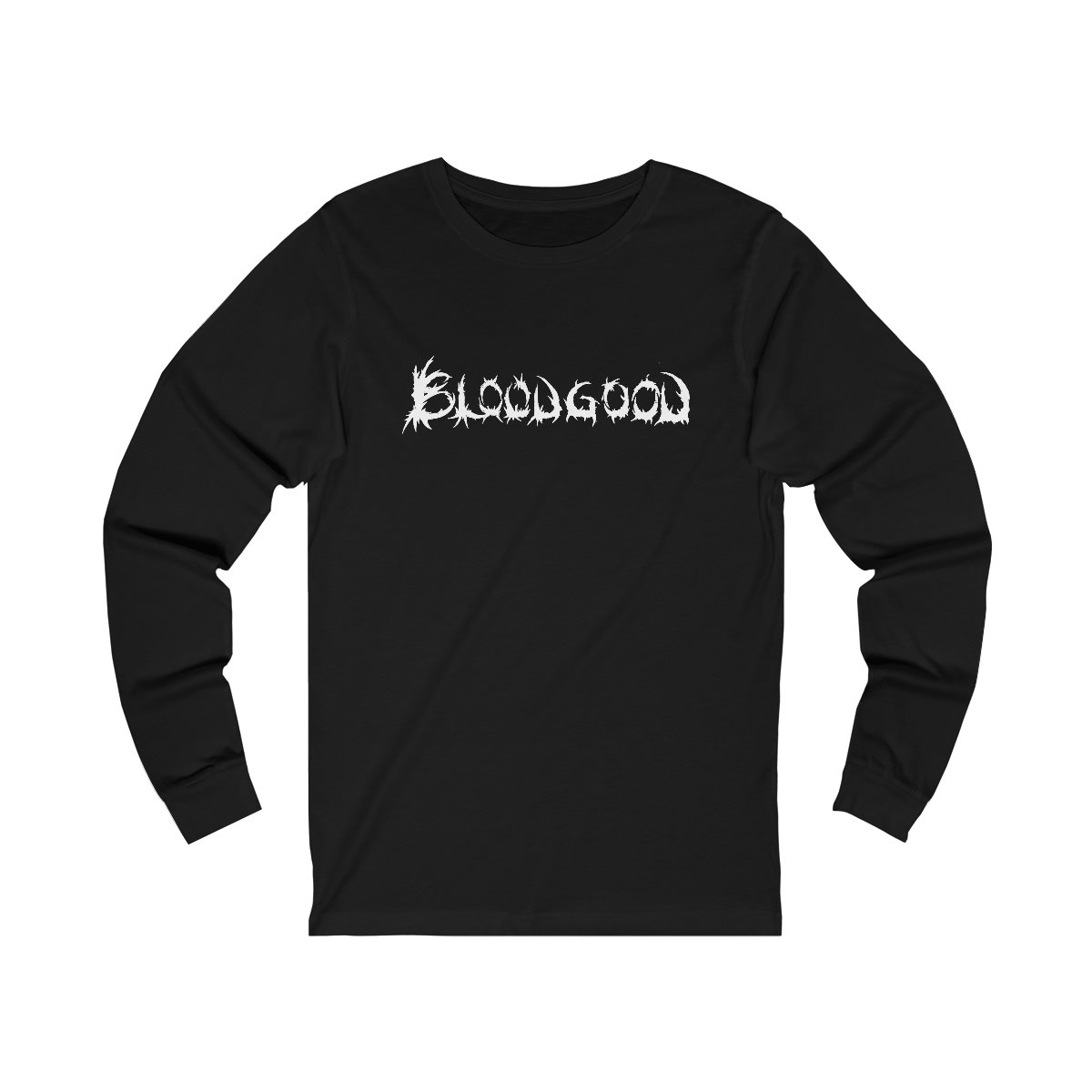 Bloodgood Black Logo Long Sleeve Tshirt