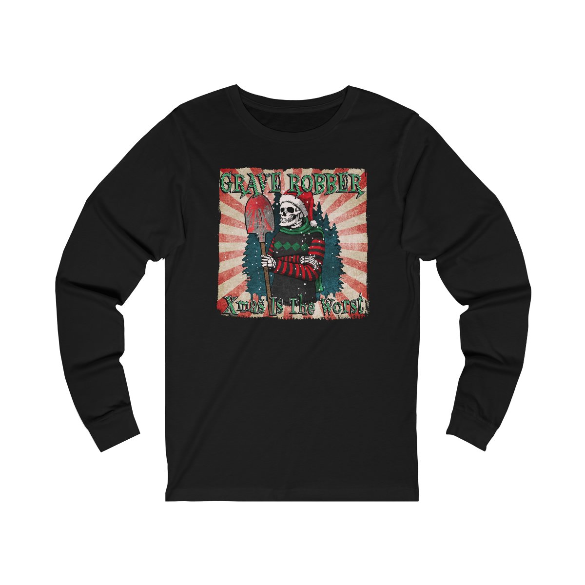 Grave Robber – Xmas Is The Worst Long Sleeve Tshirt