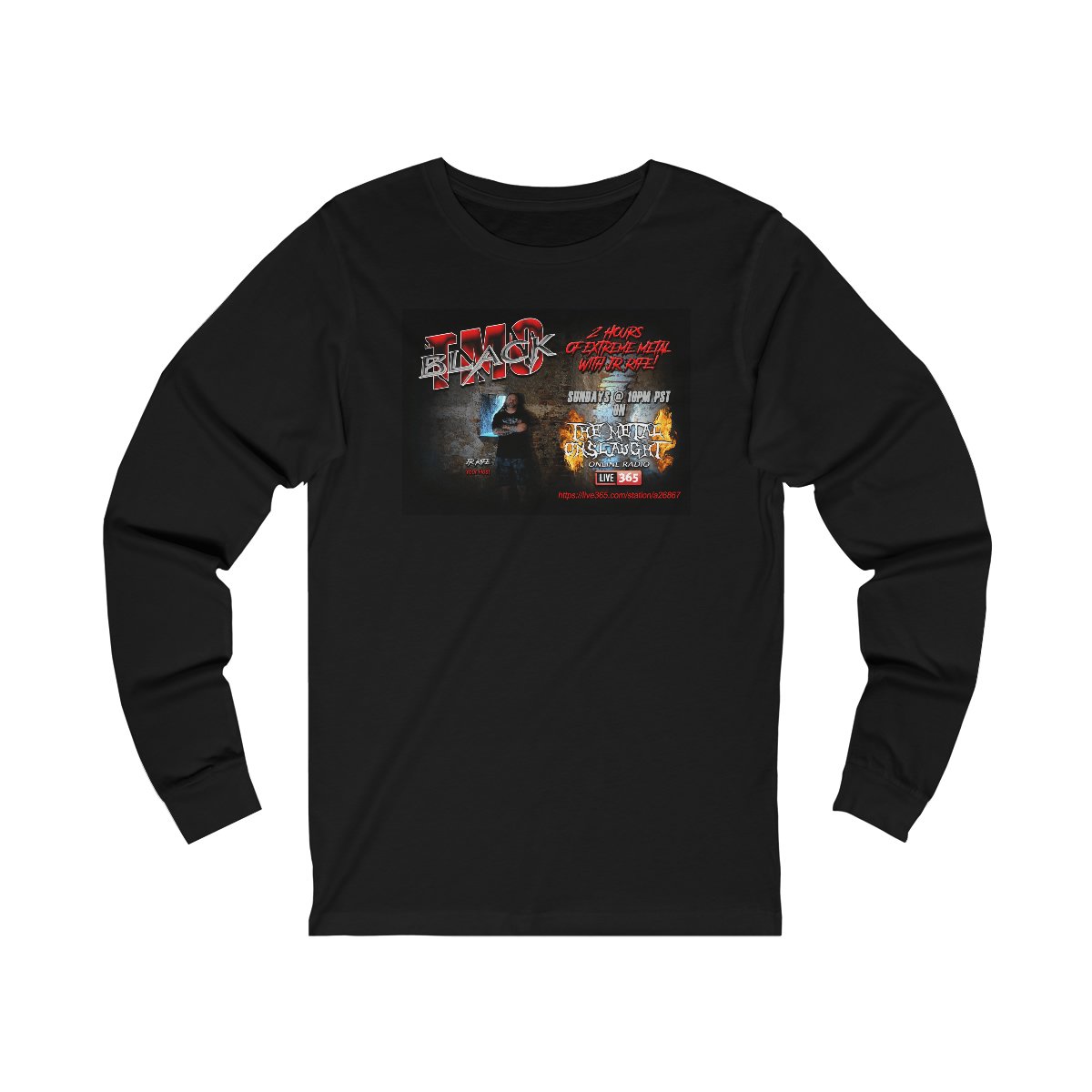 TMO Black Long Sleeve Tshirt 3501