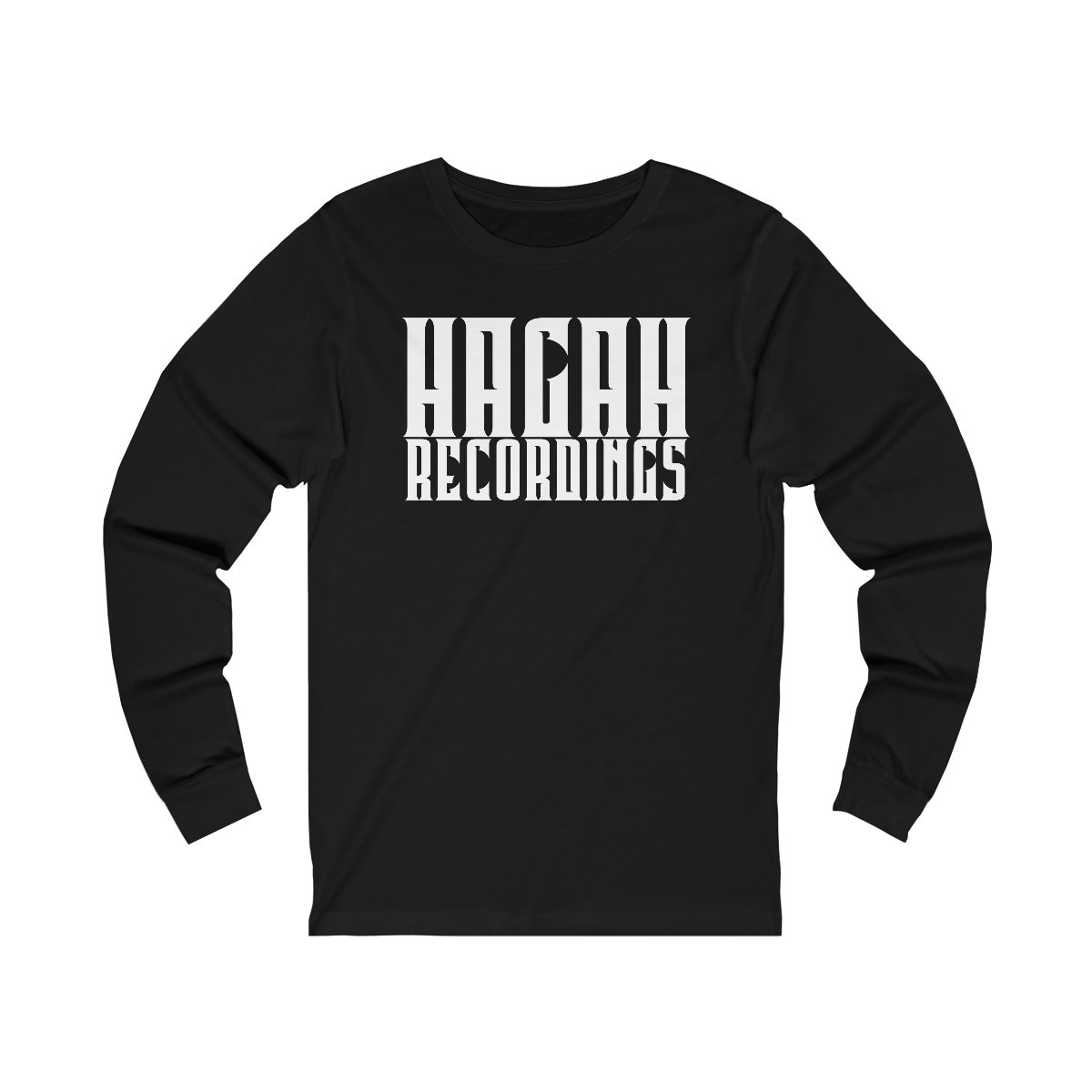 Hagah Recordings Logo Long Sleeve Tshirt 3501