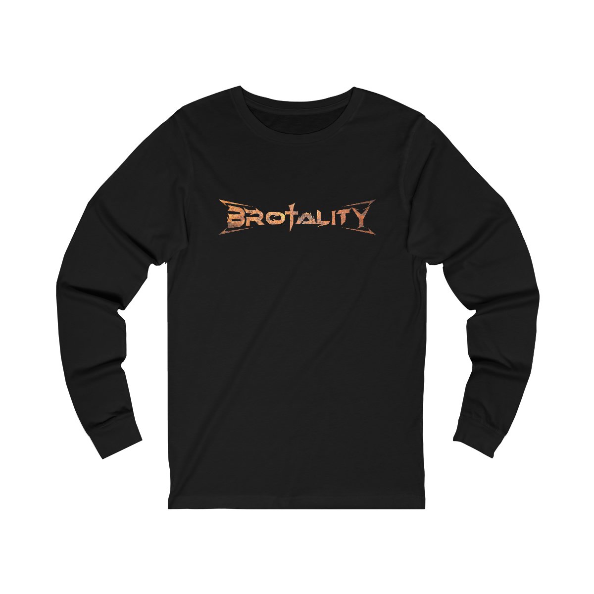 Brotality Rust Logo Long Sleeve Tshirt 3501