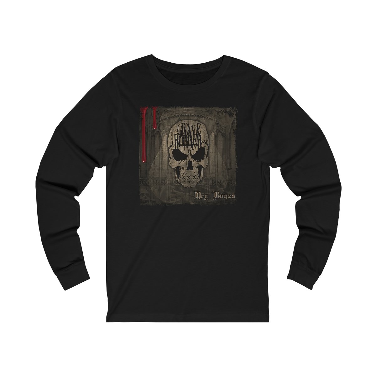 Grave Robber – Dry Bones Long Sleeve Tshirt 3501