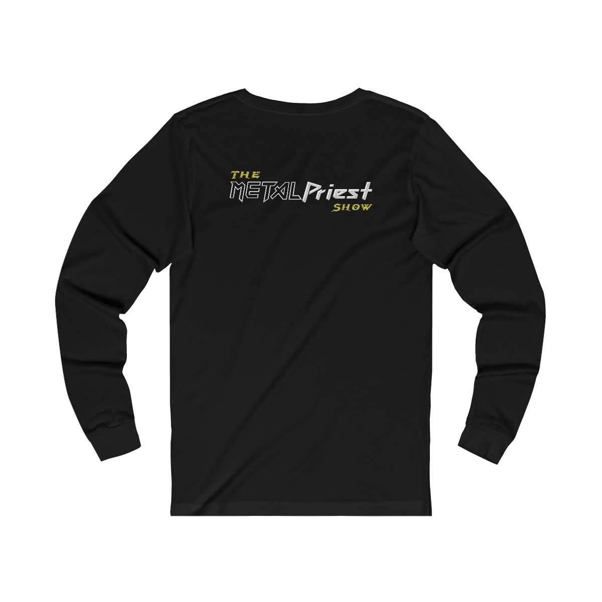 The Metal Priest Show Dbl Sided Long Sleeve Tshirt 3501