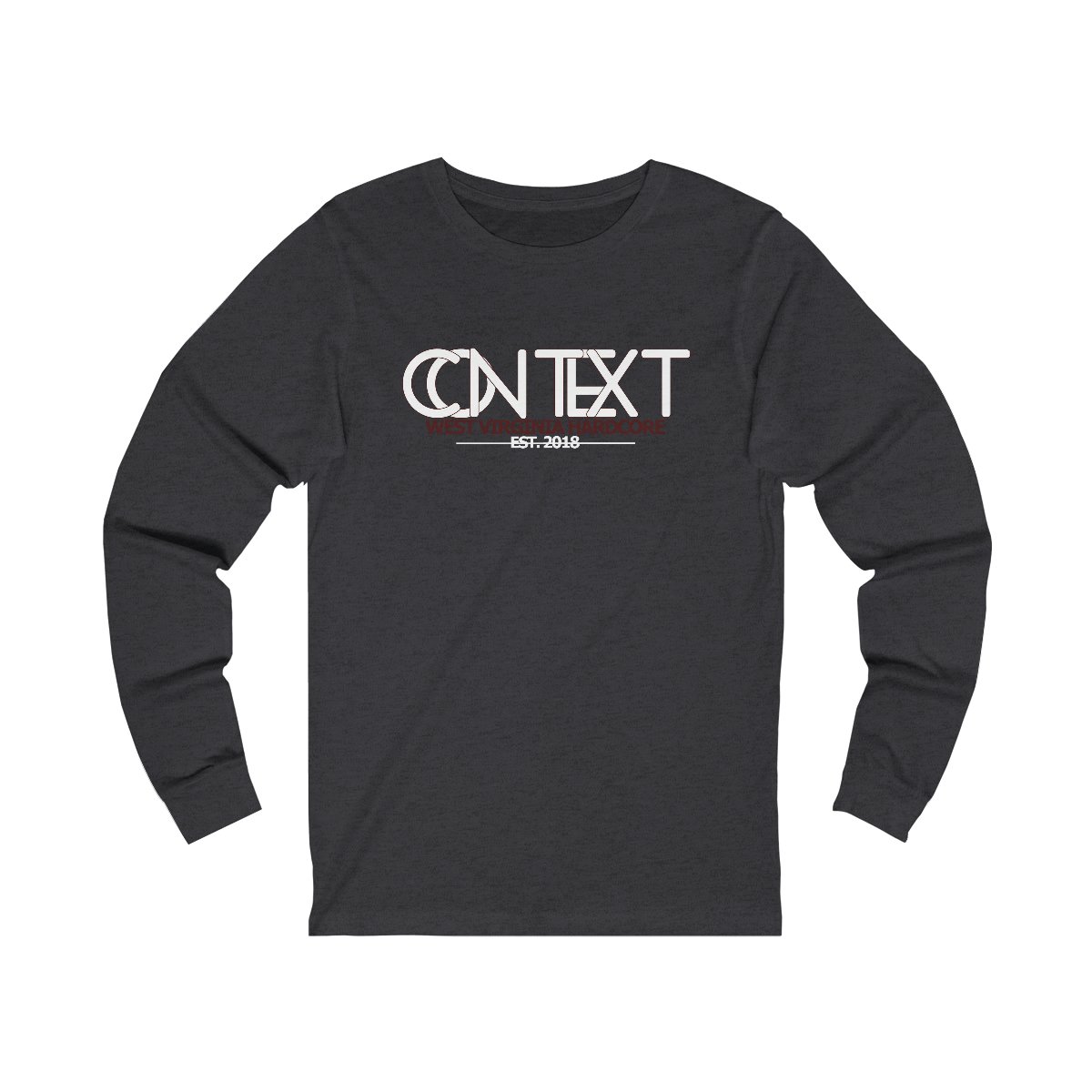 Context – West Virginia Hardcore Long Sleeve Tshirt 3501