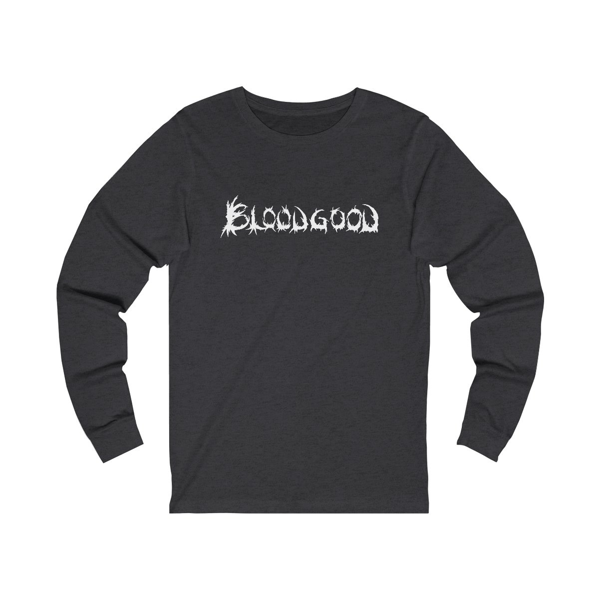Bloodgood Black Logo Long Sleeve Tshirt 3501