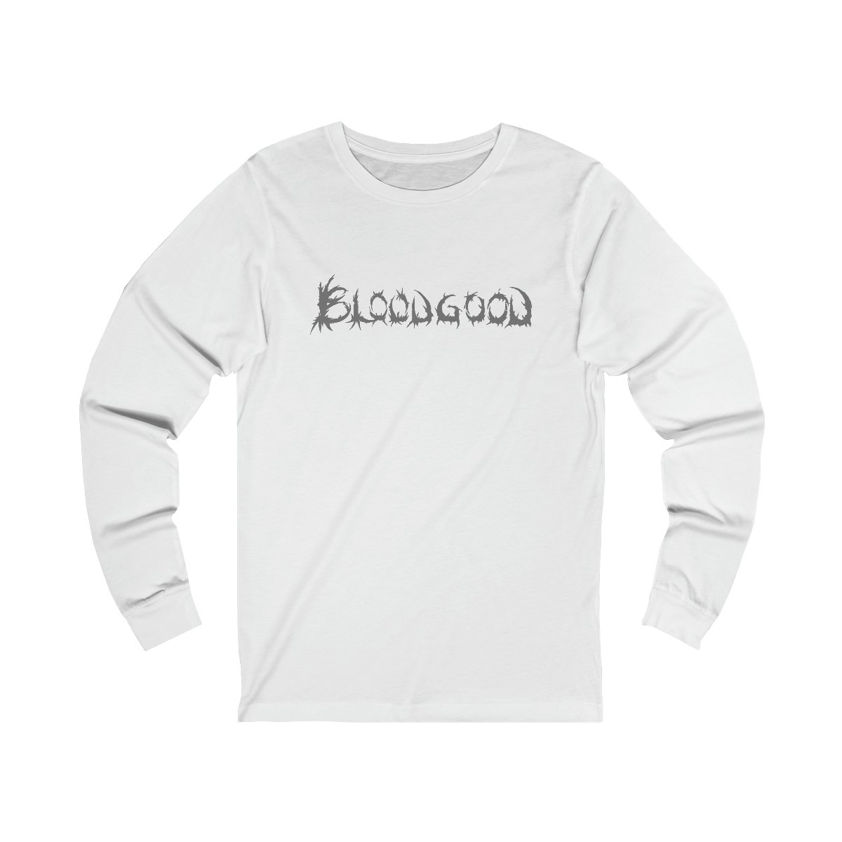 Bloodgood Grey Logo Long Sleeve Tshirt 3501