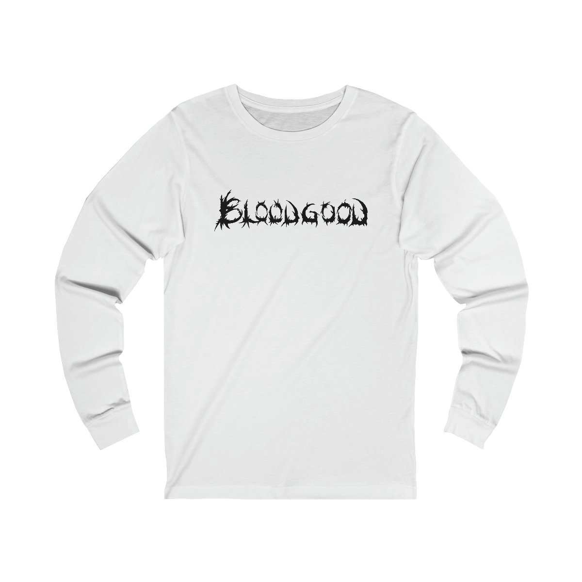 Bloodgood Black Logo Long Sleeve Tshirt 3501