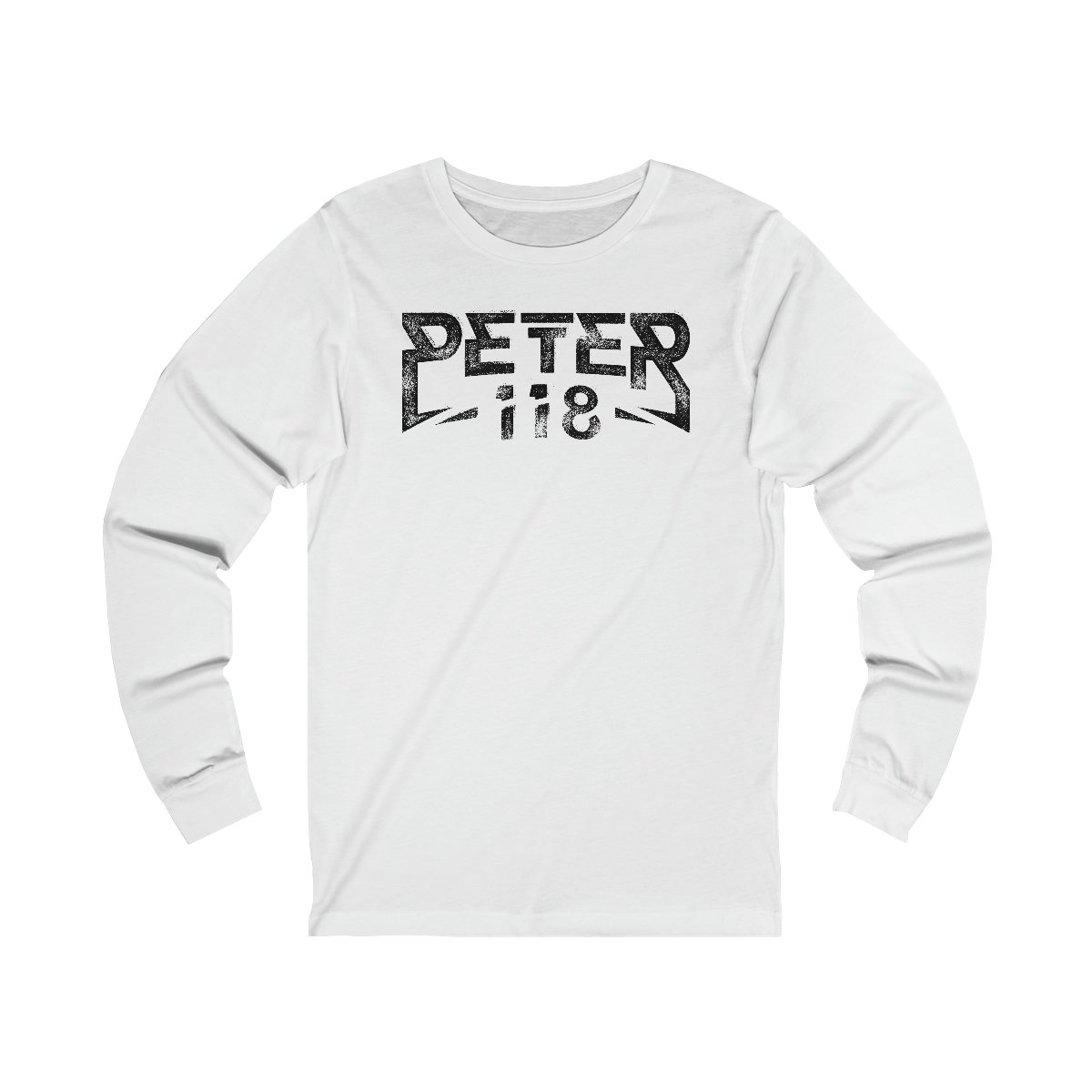 Peter118 Logo Long Sleeve Tshirt 3501