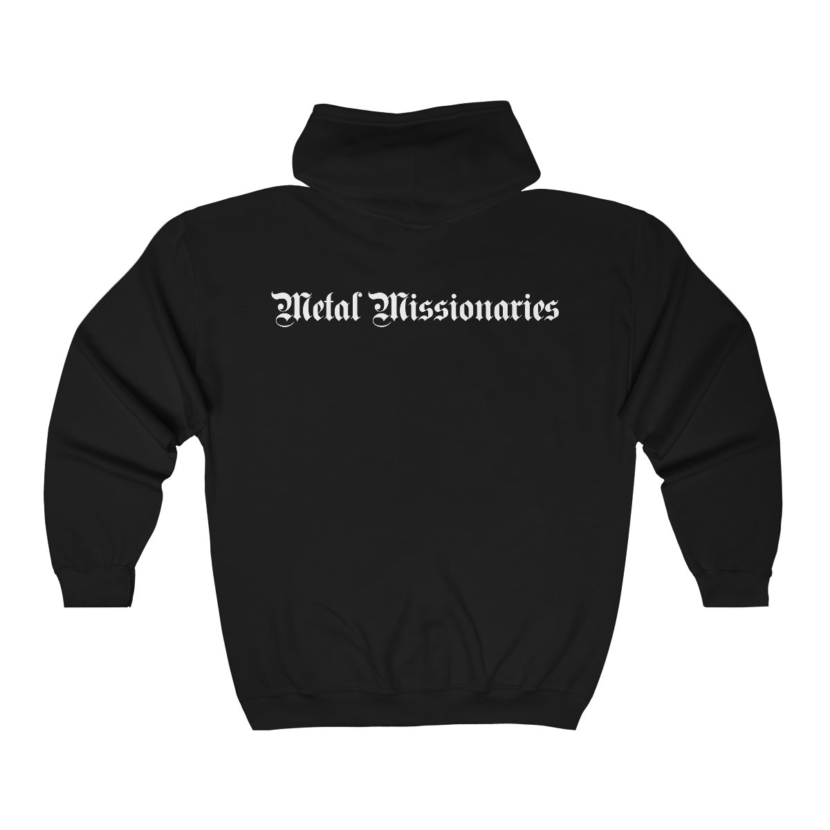 Bloodgood Metal Missionaries Full Zip Hooded Sweatshirt (186D)