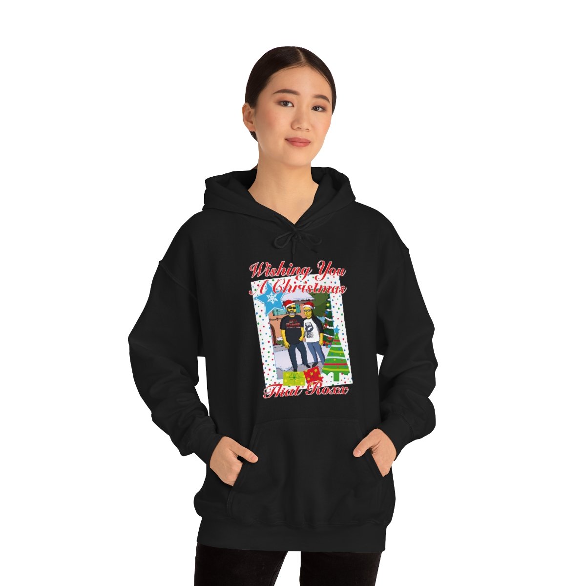 Roxx Productions – Christmas That Roxx Pullover Hooded Sweatshirt 185MD