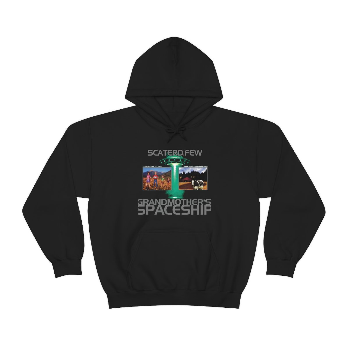 Scaterd Few – Grandmother’s Spaceship Pullover Hooded Sweatshirt 185MD