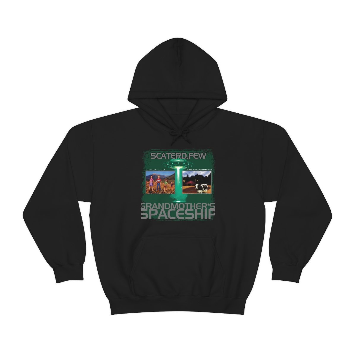 Scaterd Few – Grandmother’s Spaceship (Light) Pullover Hooded Sweatshirt 185MD