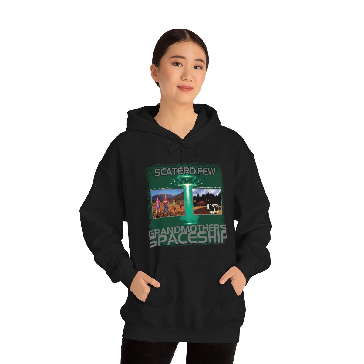 Scaterd Few – Grandmother’s Spaceship (Light) Pullover Hooded Sweatshirt 185MD