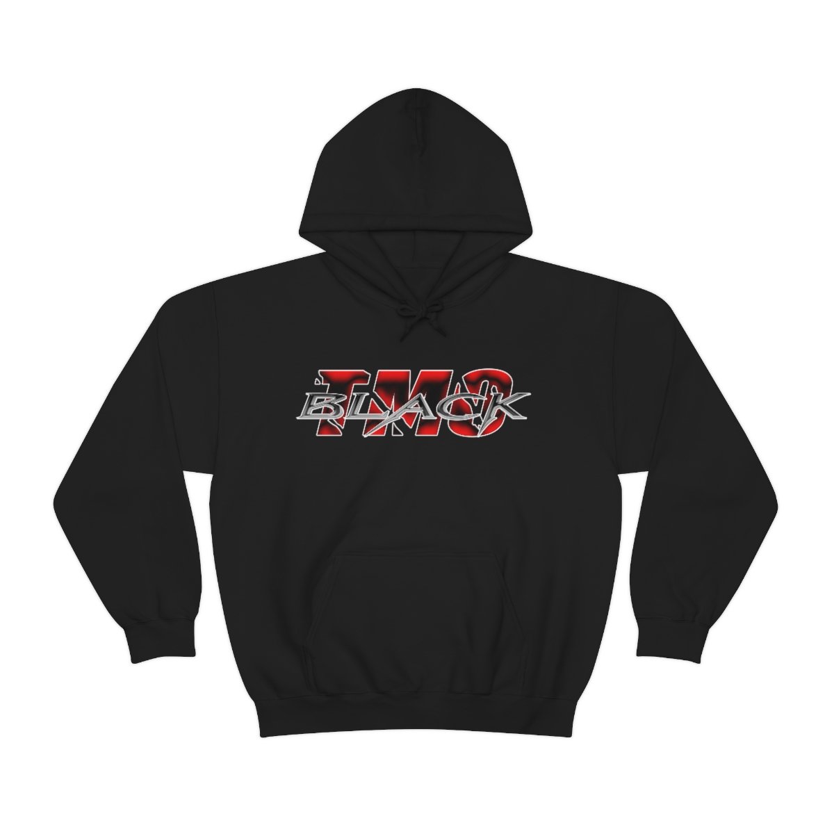 TMO Black Logo Pullover Hooded Sweatshirt (18500D)
