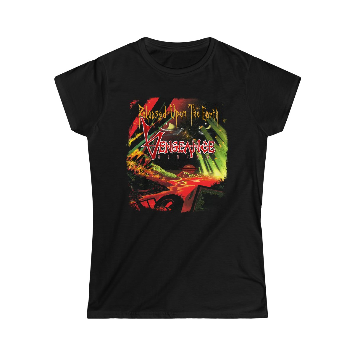 Vengeance Rising – Released Upon The Earth Women’s Short Sleeve Tshirt 64000L