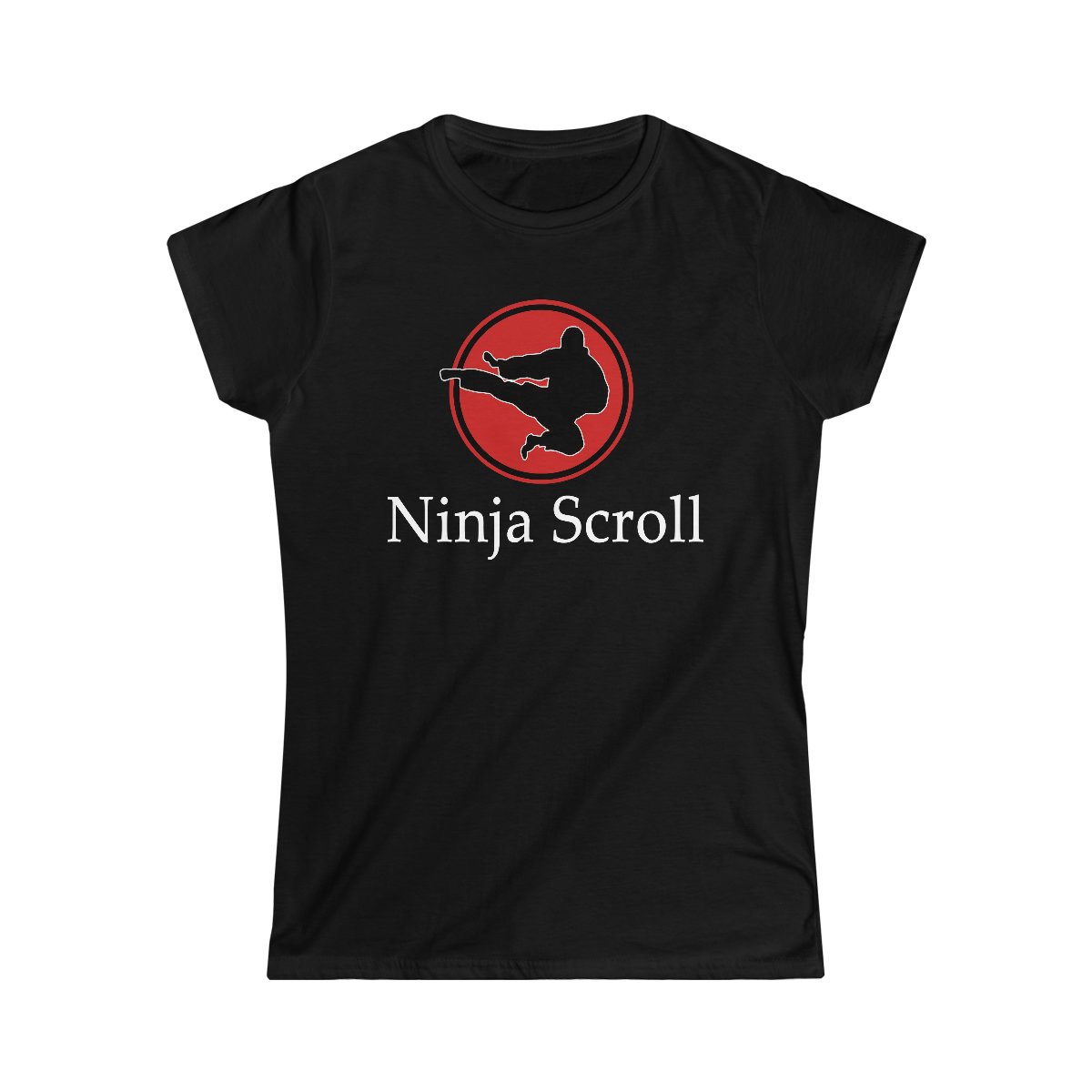 Ninja Scroll Flying Kick Women’s Short Sleeve Tshirt 64000L