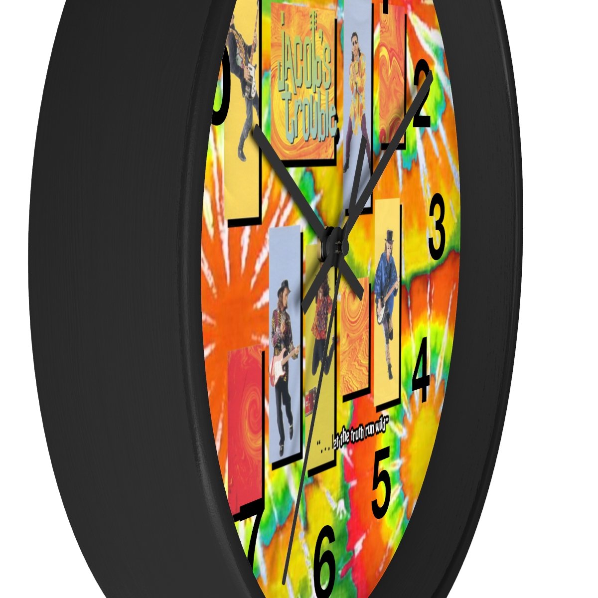 Jacob’s Trouble – “let the truth run wild” Wall clock