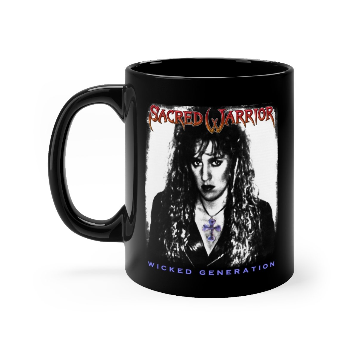 Sacred Warrior – Wicked Generation 11oz Black mug