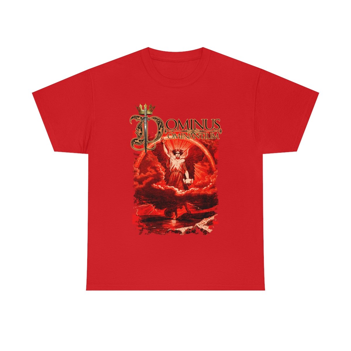 Dominus Dominantium Angel (Red) Short Sleeve Tshirt (5000)