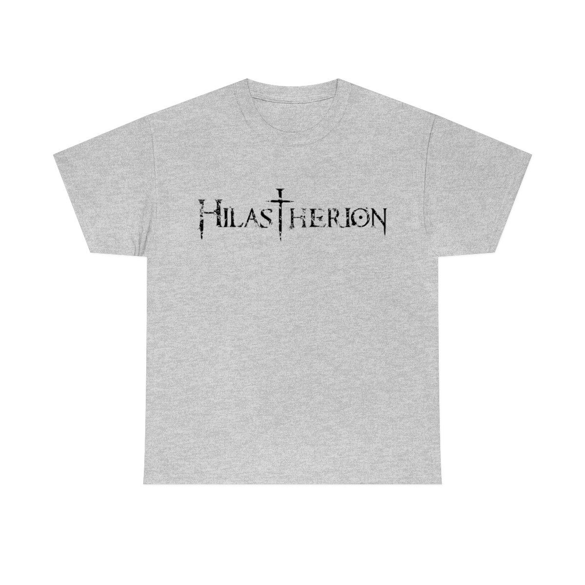 Hilastherion Logo Short Sleeve White Tshirt (5000D)