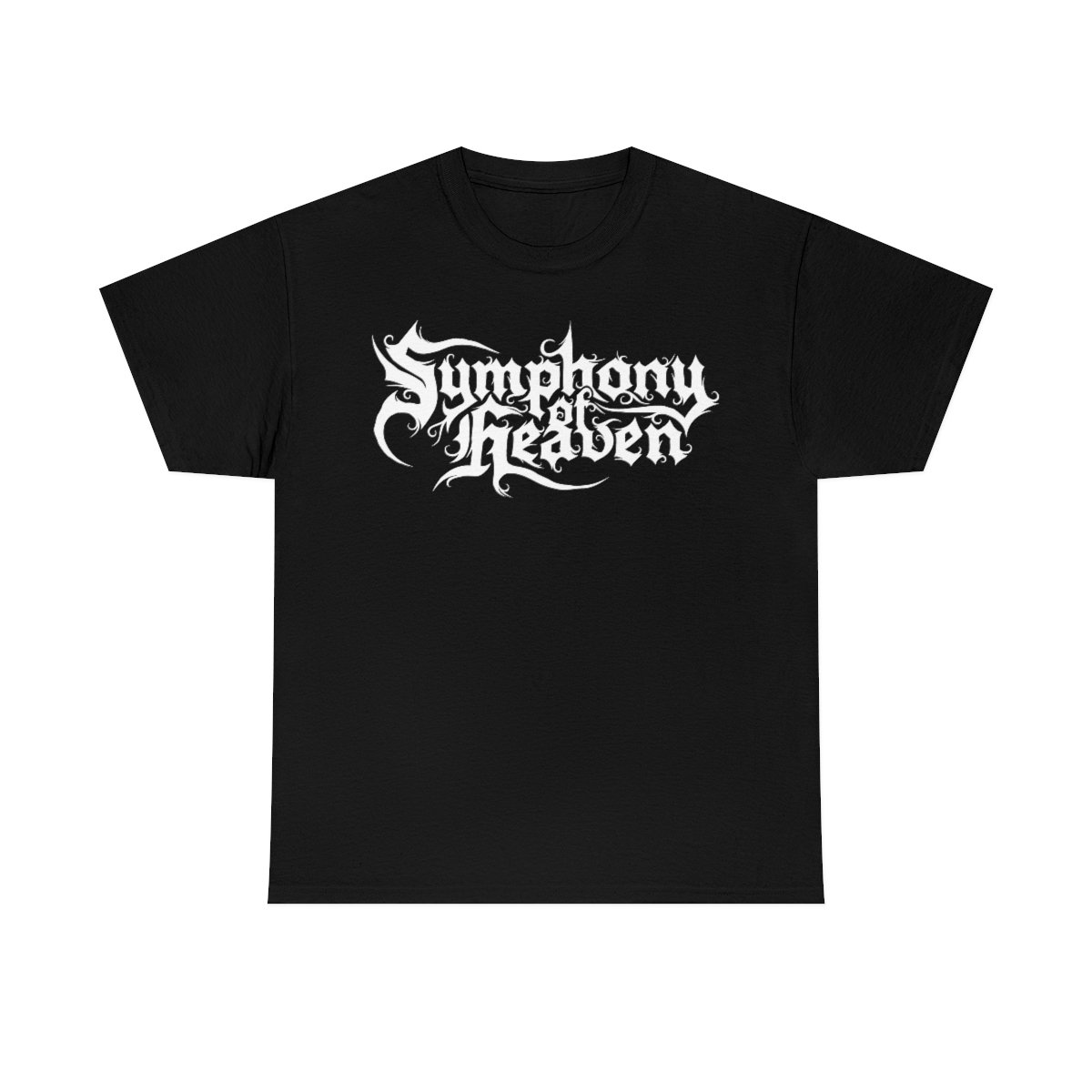 Symphony of Heaven Logo (White) Short Sleeve Tshirt (5000)