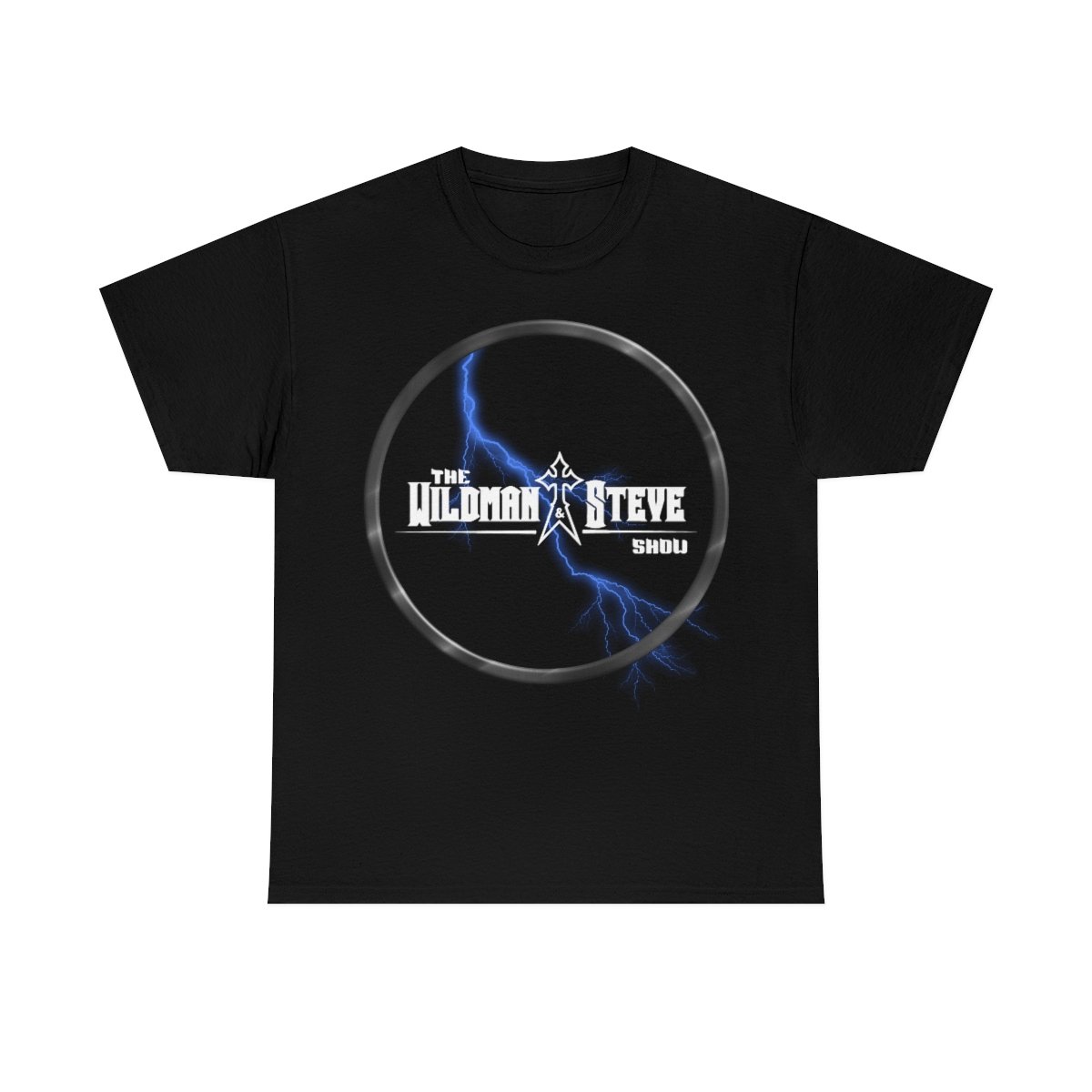 The Wildman and Steve Show – Blue Lightning Short Sleeve Tshirt (5000)