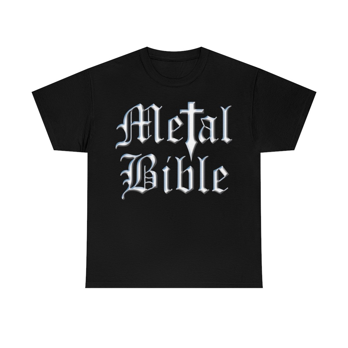 Metal Bible New Logo Short Sleeve Tshirt (5000)