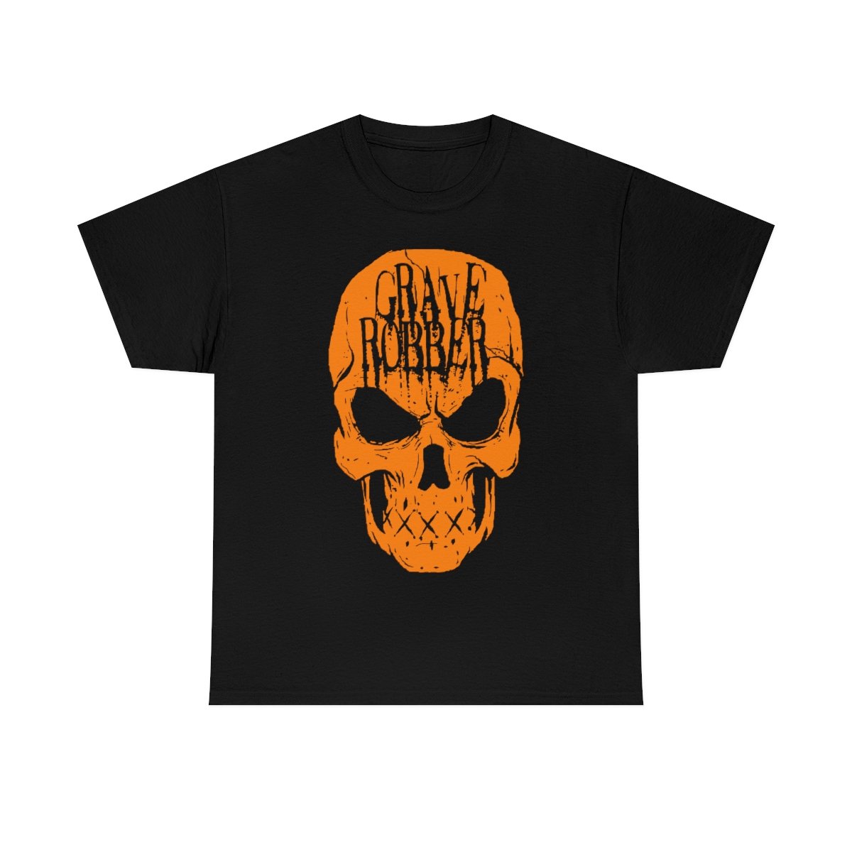 Grave Robber Skull (Limited Edition Orange) Short Sleeve Tshirt (5000)