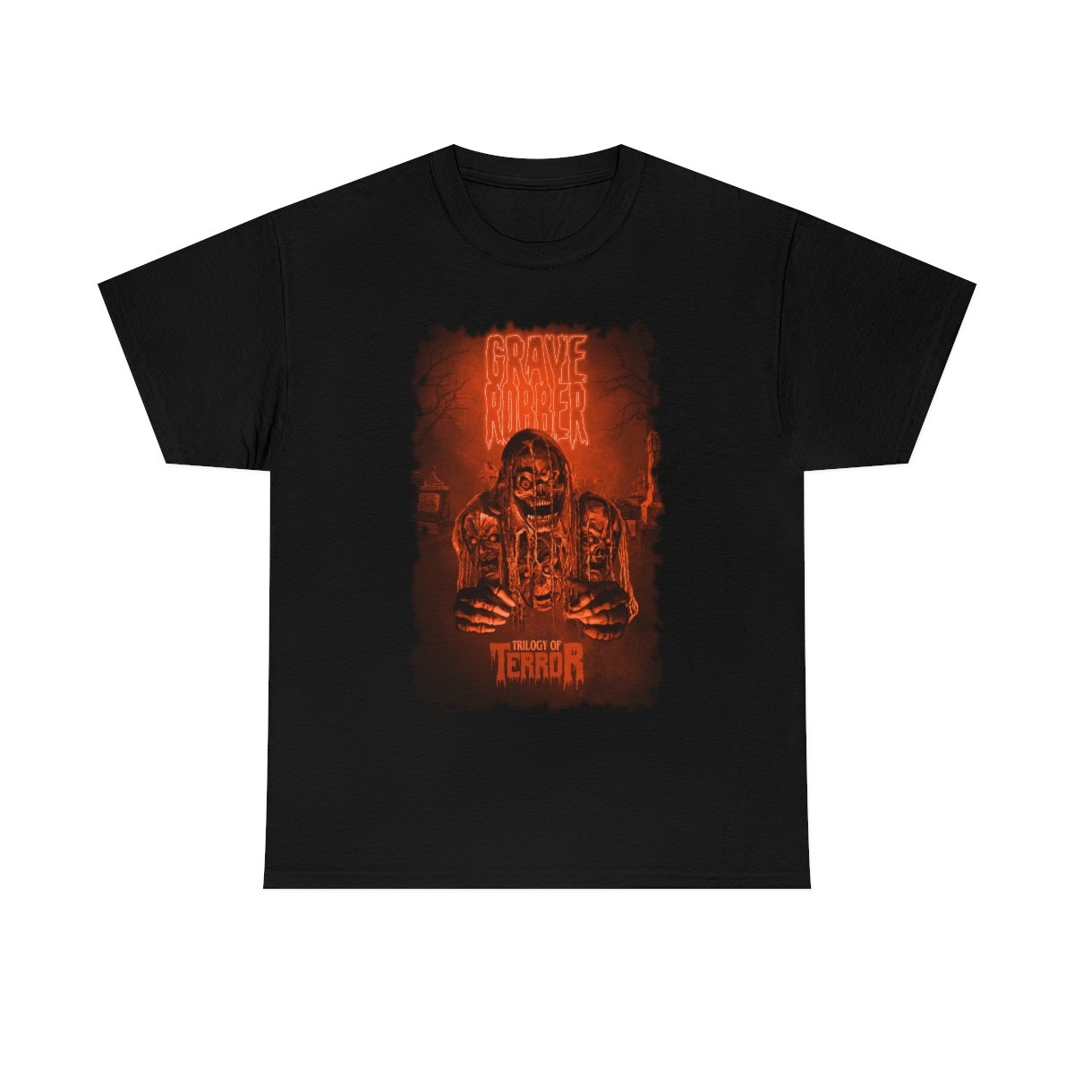 Grave Robber Trilogy of Terror (Limited Edition Orange) Short Sleeve Tshirt (5000)
