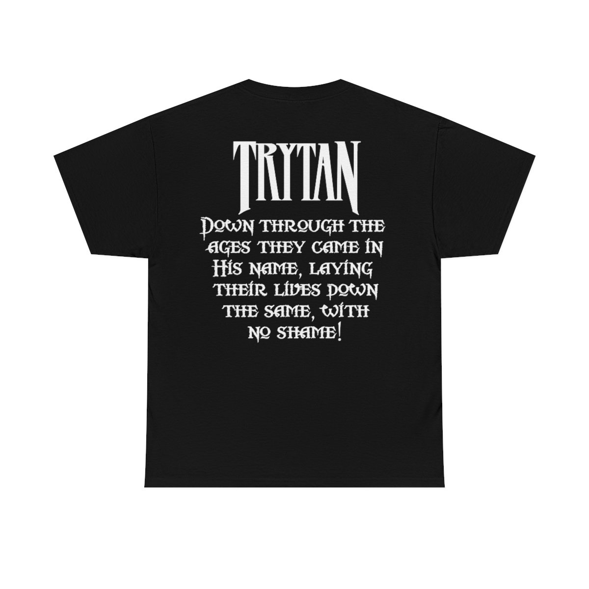 Trytan – Blood of Kings w/back print Short Sleeve Tshirt (5000D)
