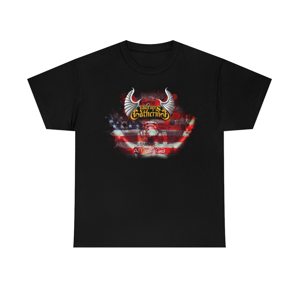 Vultures Gathering – America Short Sleeve Tshirt (5000D)