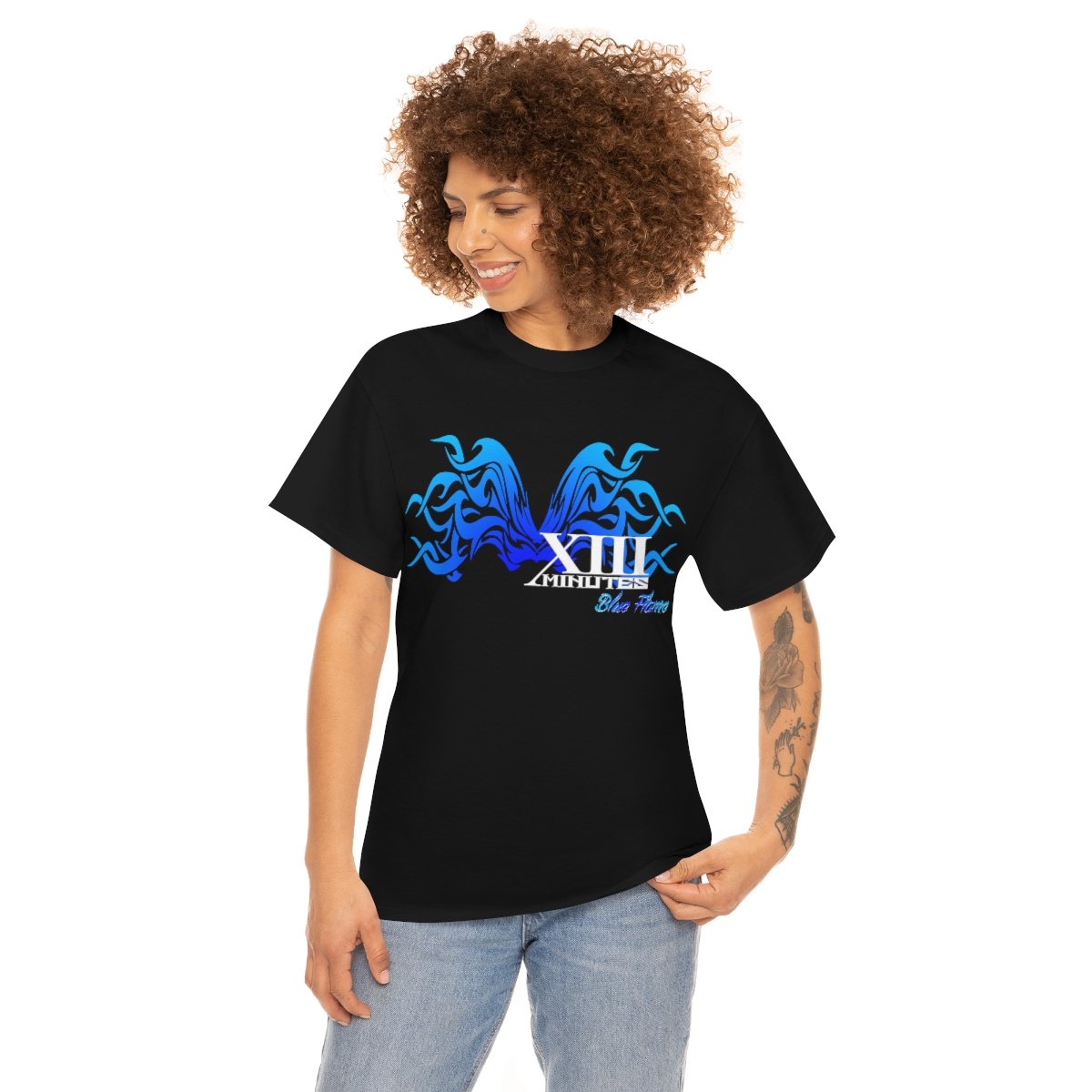 XIII Minutes – Blue Flame Short Sleeve Tshirt (5000)