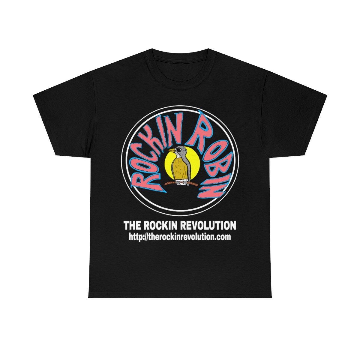 The Rockin’ Revolution – Rockin’ Robin Short Sleeve Tshirt (5000)