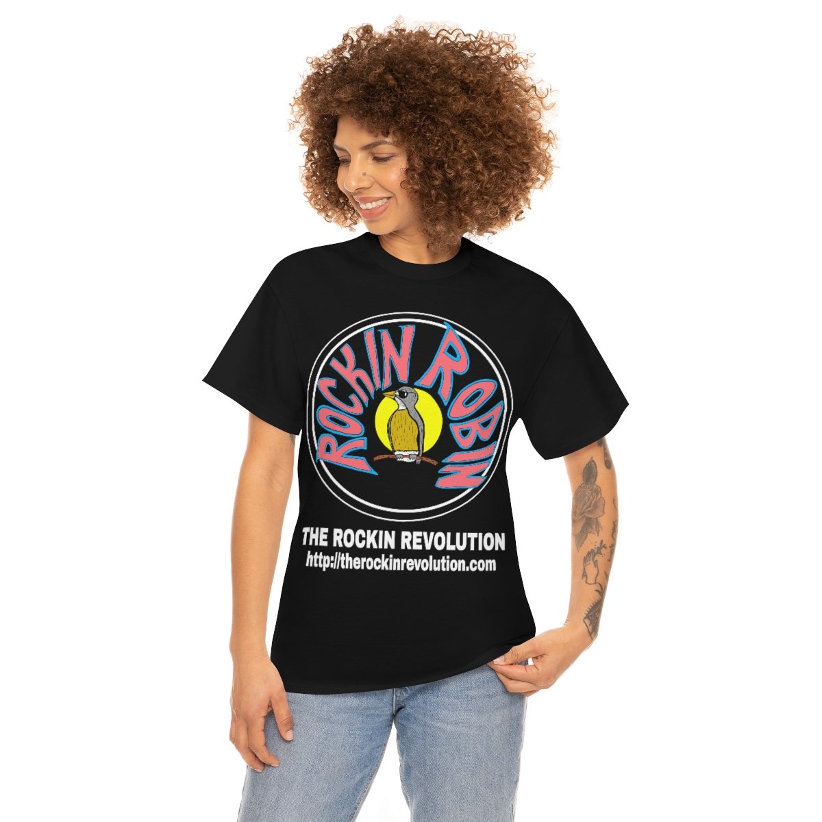 The Rockin’ Revolution – Rockin’ Robin Short Sleeve Tshirt (5000)