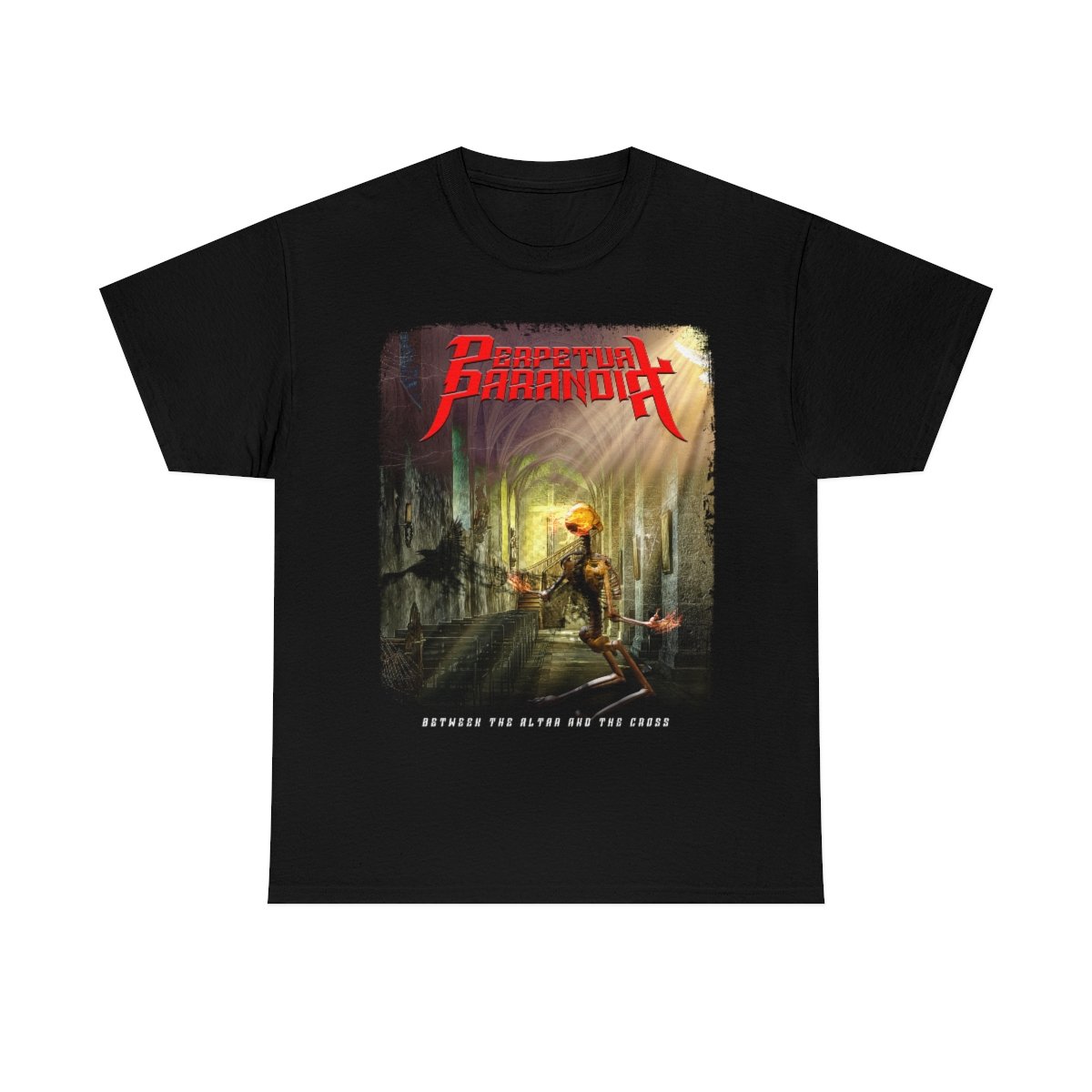 Perpetual Paranoia – Between the Altar And the Cross Short Sleeve Tshirt (5000)