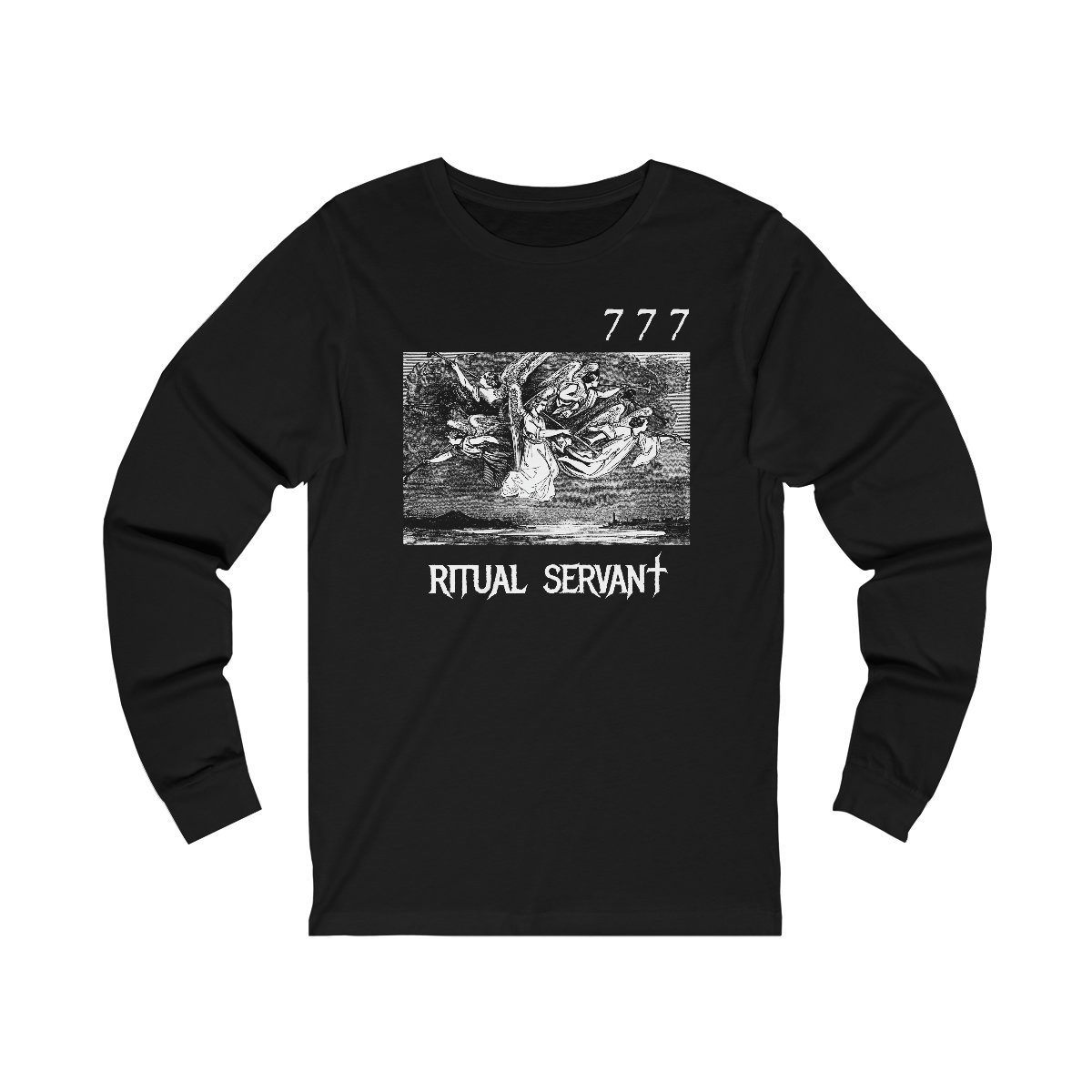 Ritual Servant 777 Long Sleeve Tshirt 3501D