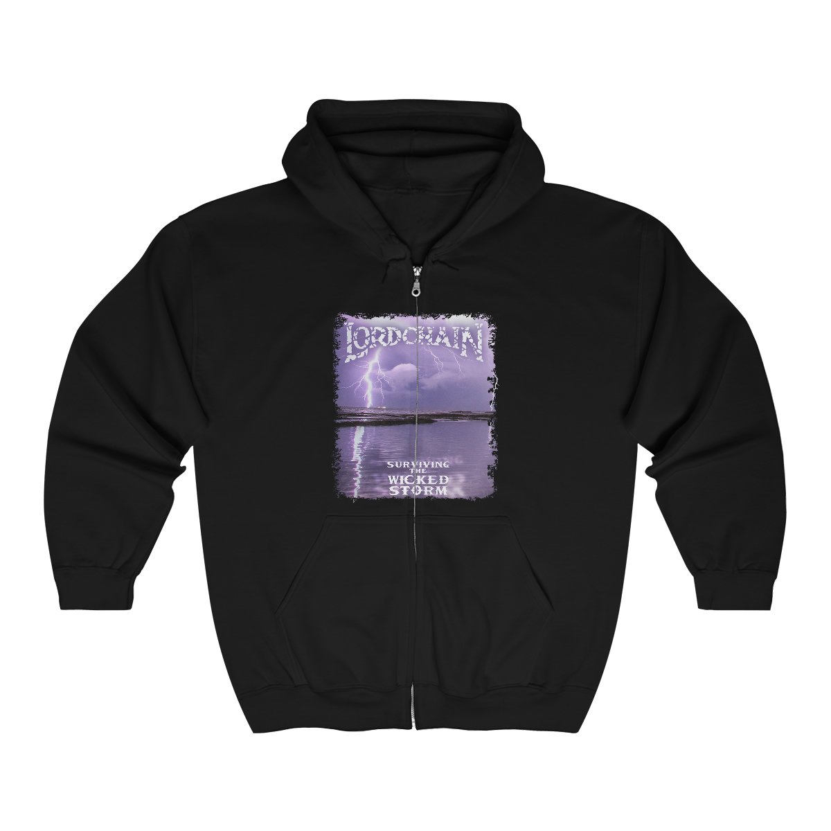 Lordchain – Surviving The Wicked Storm Full Zip Hooded Sweatshirt