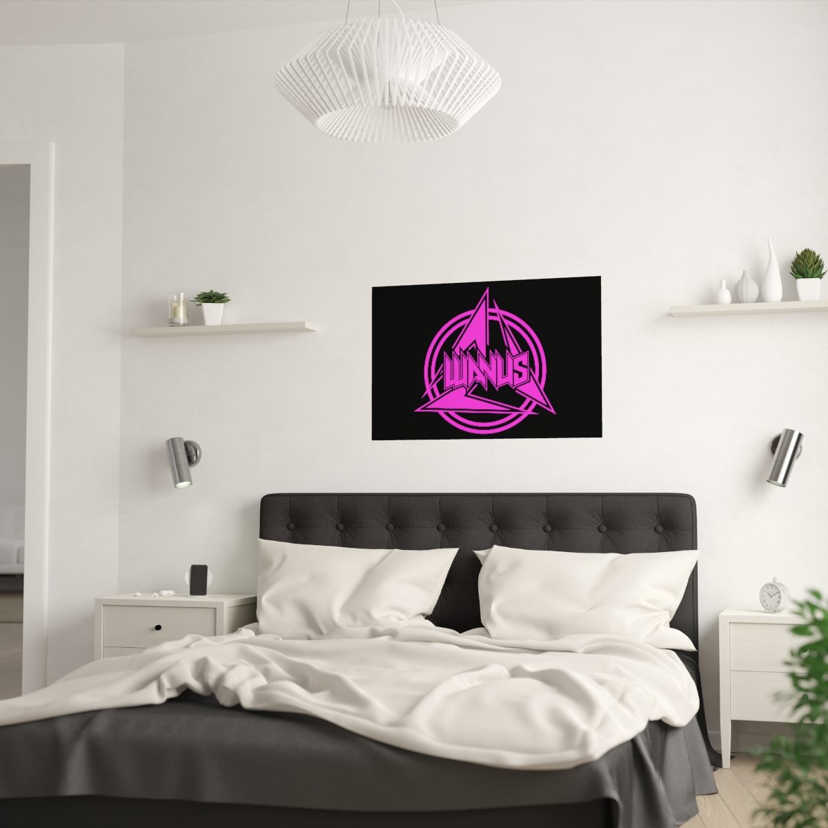 Wanus – Pink Logo Posters