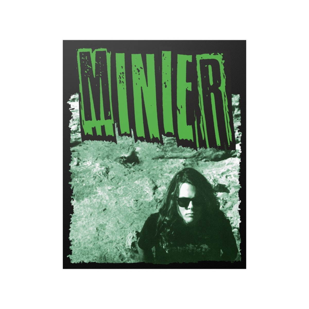 Minier Green Cover Posters