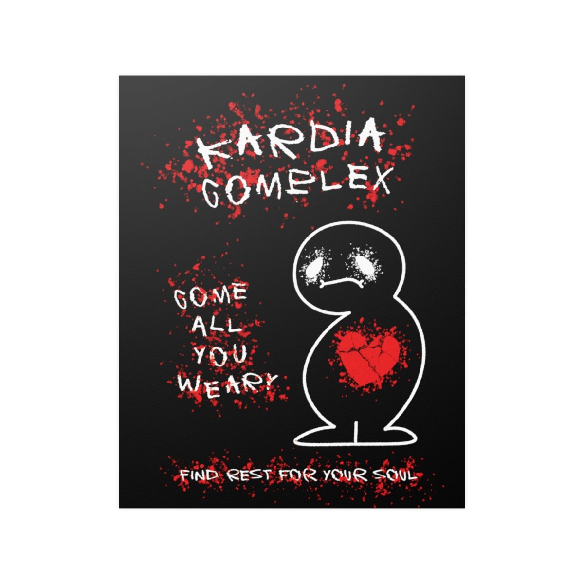 Kardia Complex – Come All You Weary Posters