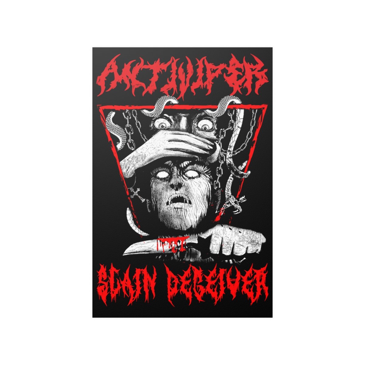 Antiviper – Slain Deceiver Posters