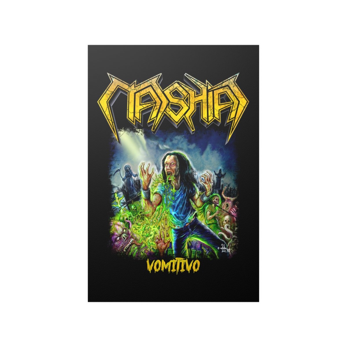 Mashiaj – Vomitivo Posters