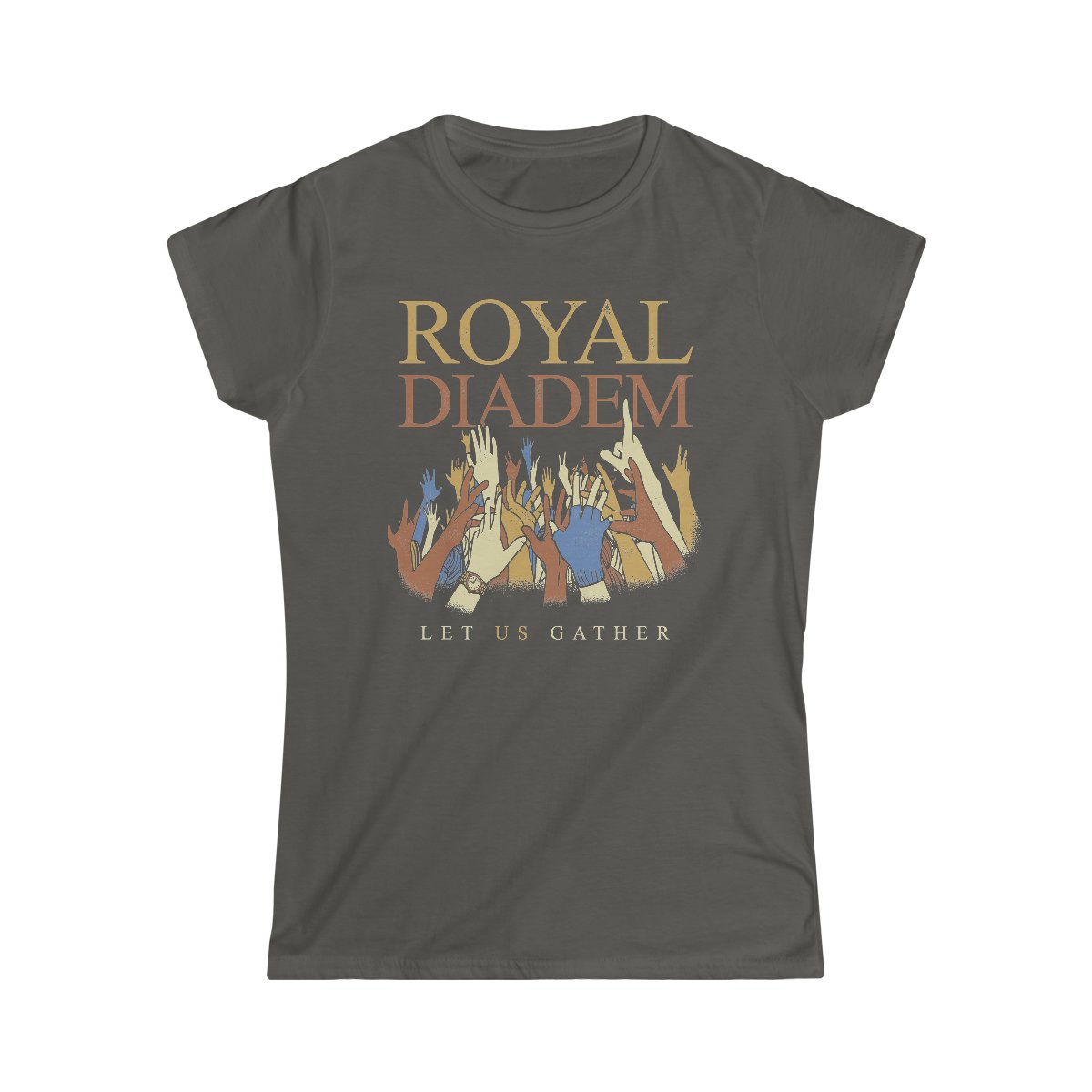 Royal Diadem – Let Us Gather Women’s Short Sleeve Tshirt 64000L