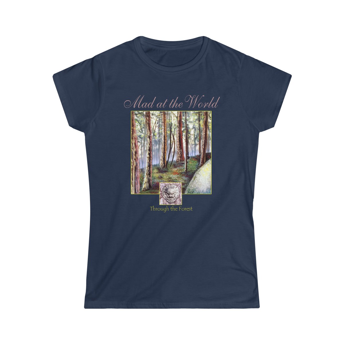 Mad At The World – Through the Forest Women’s Short Sleeve Tshirt 64000L