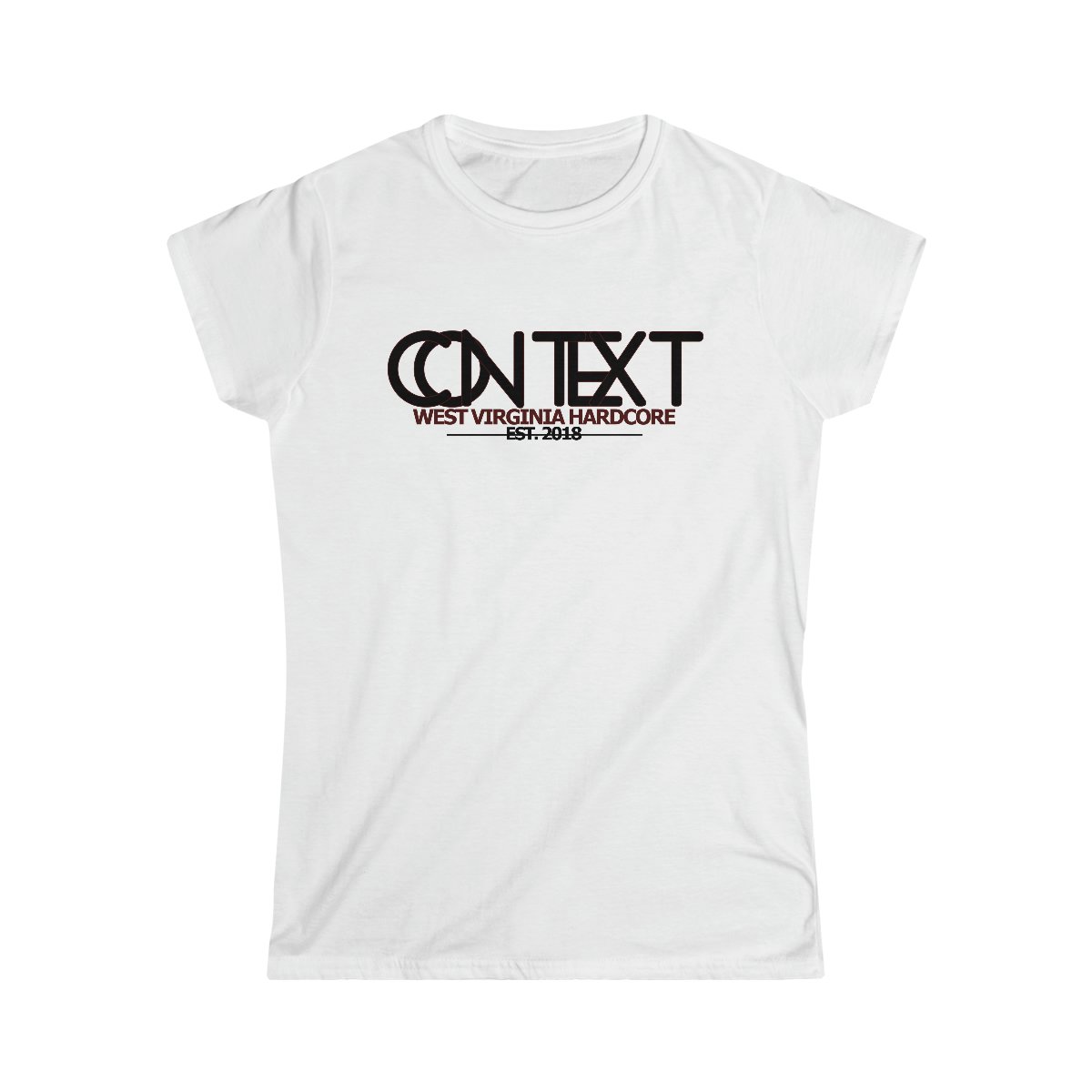 Context – West Virginia Hardcore Women’s Short Sleeve Tshirt 64000L