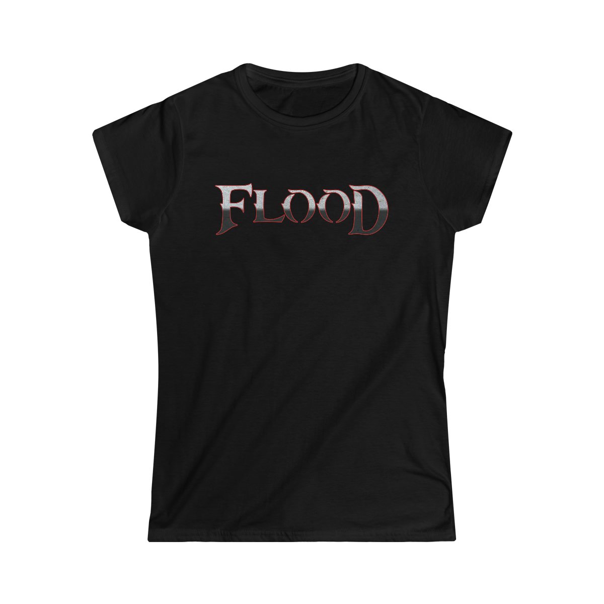FLOOD Color Logo Women’s Short Sleeve Tshirt 64000L